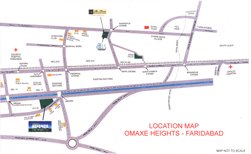 location map